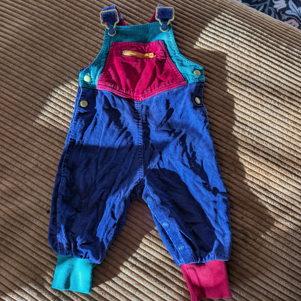 VINTAGE 100% cotton Babycrest Overalls